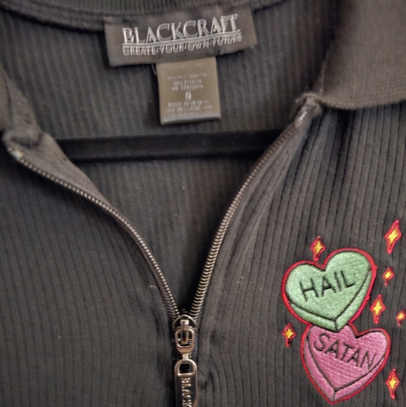 Blackcraft Cult Hail Satan Shirt - Picture 3 of 4